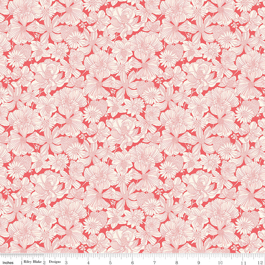 POSTCARD FROM PARADISE Gabriela Bloom A Yardage