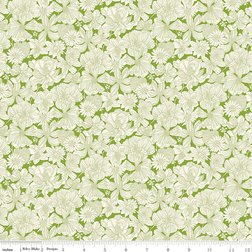 POSTCARD FROM PARADISE Gabriela Bloom B Yardage