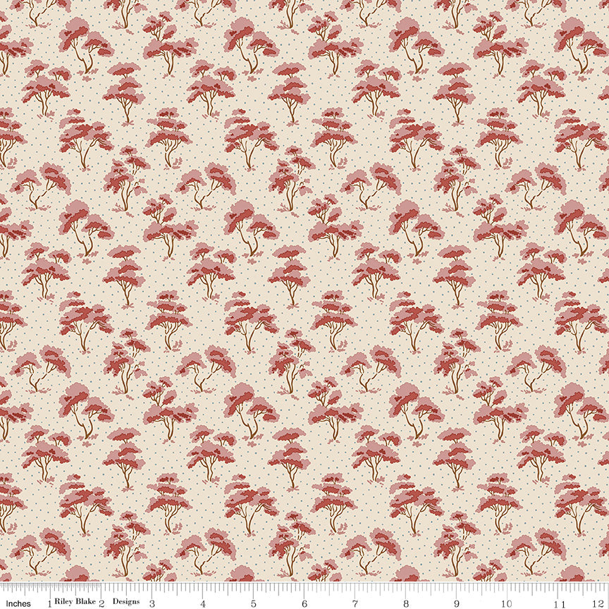 Liberty Autumn Woodland Woodland Wander B Yardage