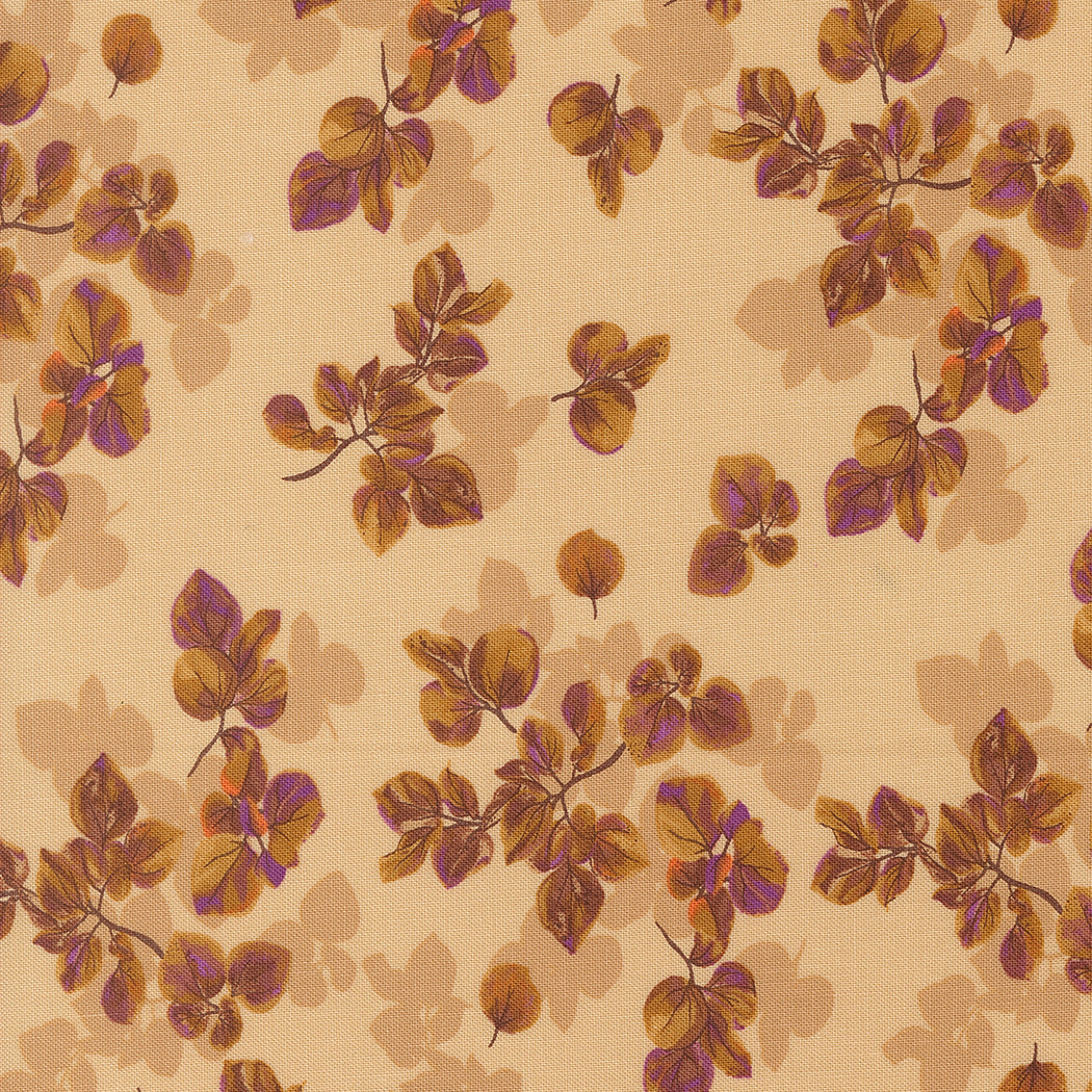 AUTUMN FOREST Sand Falling Leaves Yardage