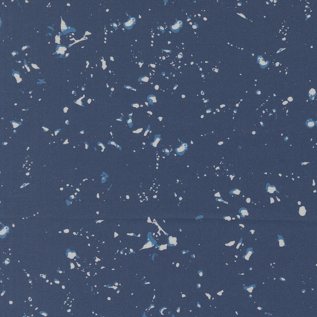 FOR MY BOYS Henry Speckle Navy Yardage