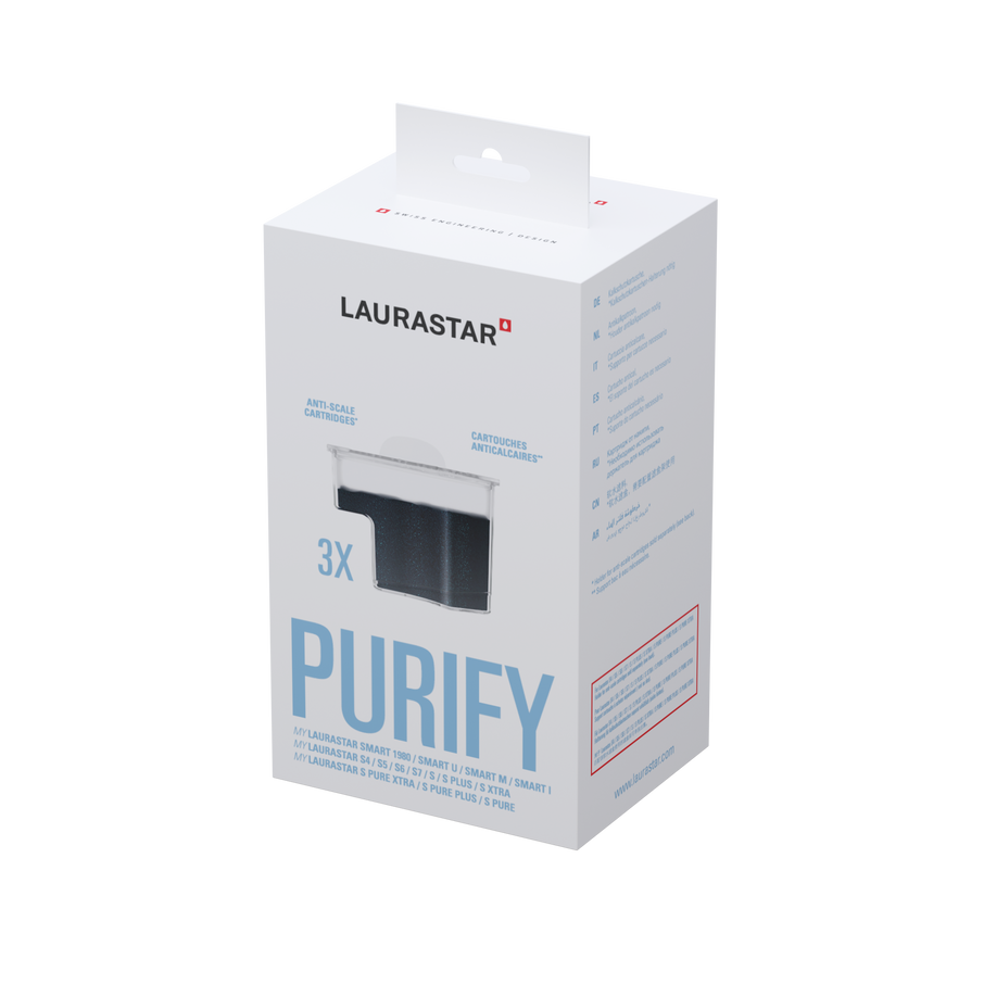 LAURASTAR Anti-scale Cartridges for Smart Models - 3 pack