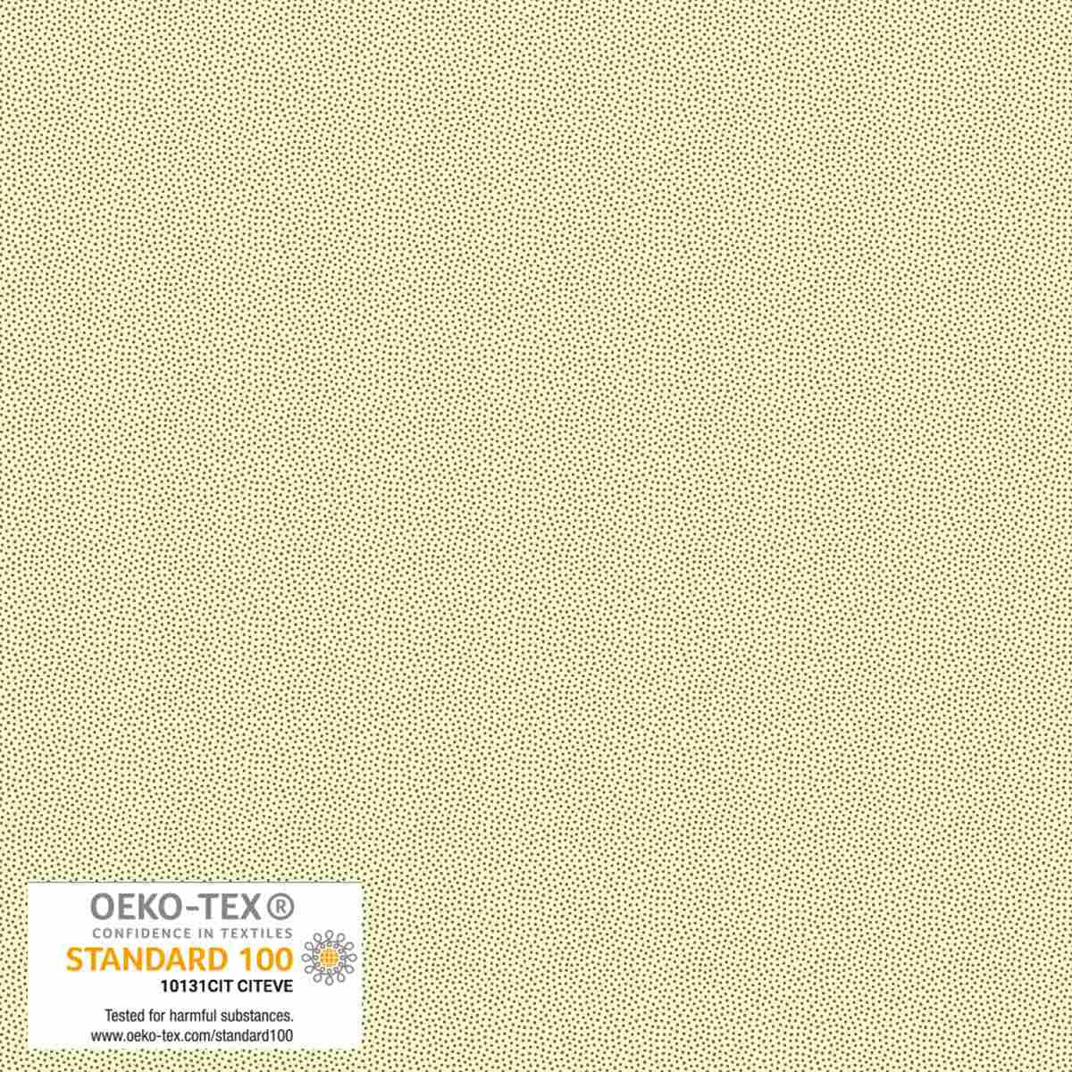 PETITS POINTS Dots CREAM GREEN Yardage