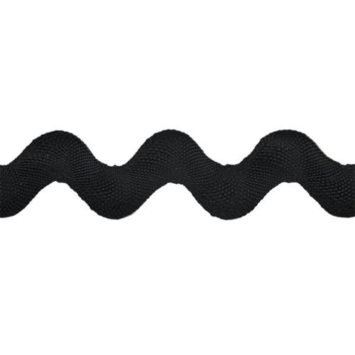 Rick Rack 1 1/4" Black 20mm