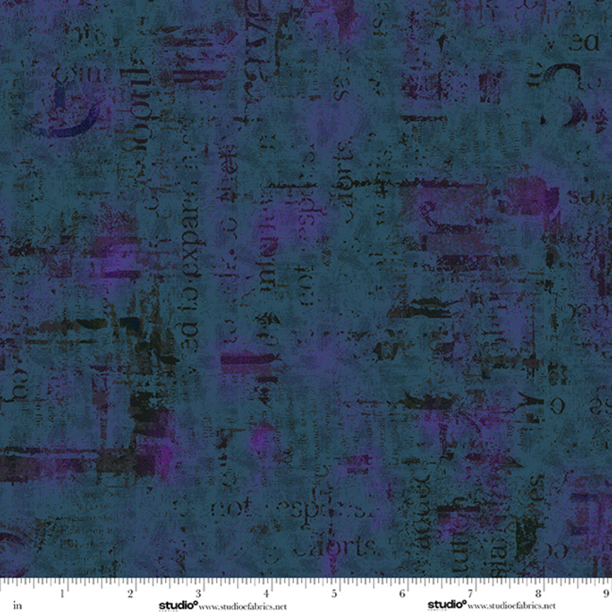 JUST SAYIN! Prussian Blue Yardage