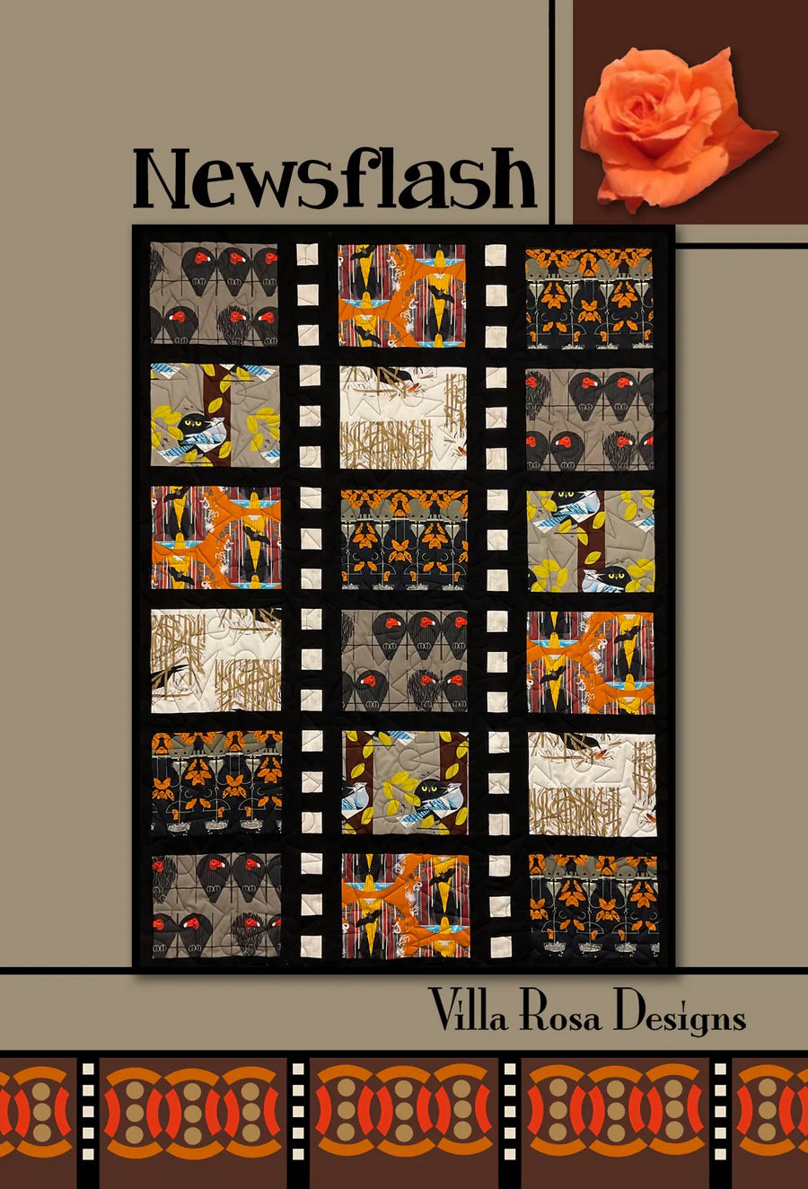 Newsflash Pattern Digital Download