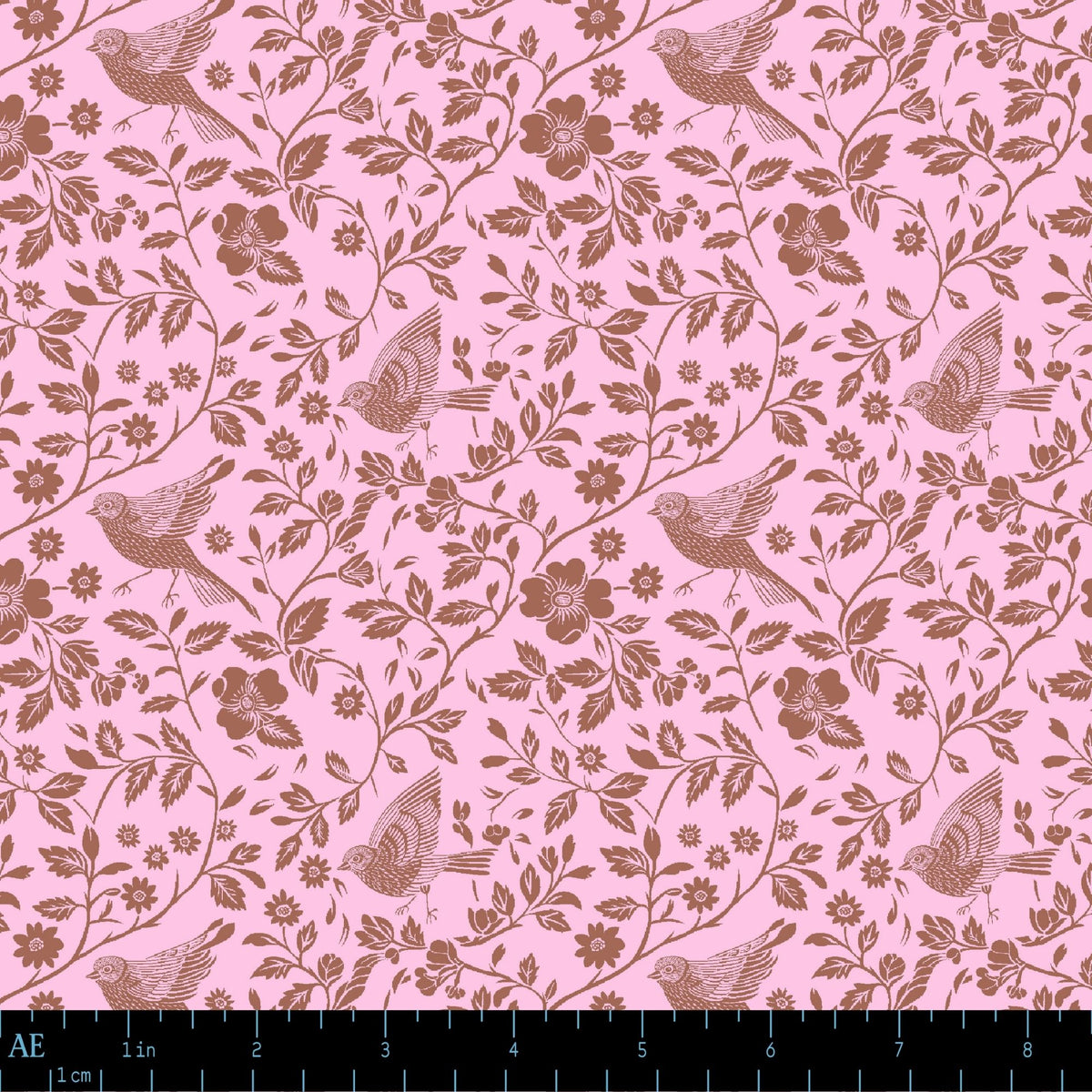 August Ellery Bird & Bower Blush Petal Yardage