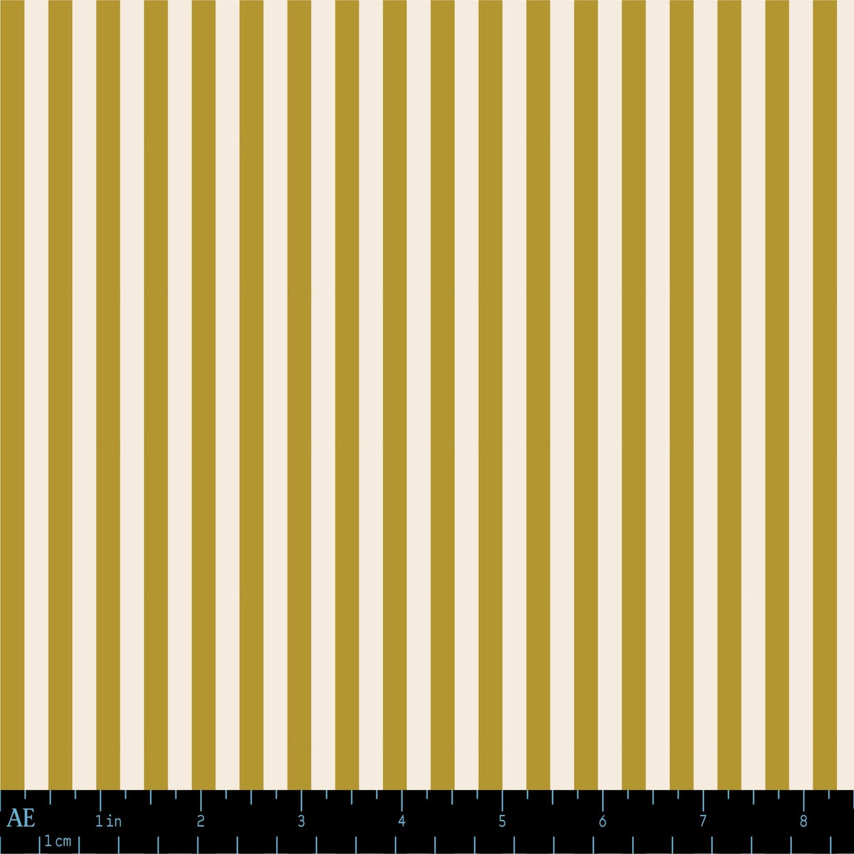 August Ellery Stationer's Stripe: Patisserie Honeypot Yardage