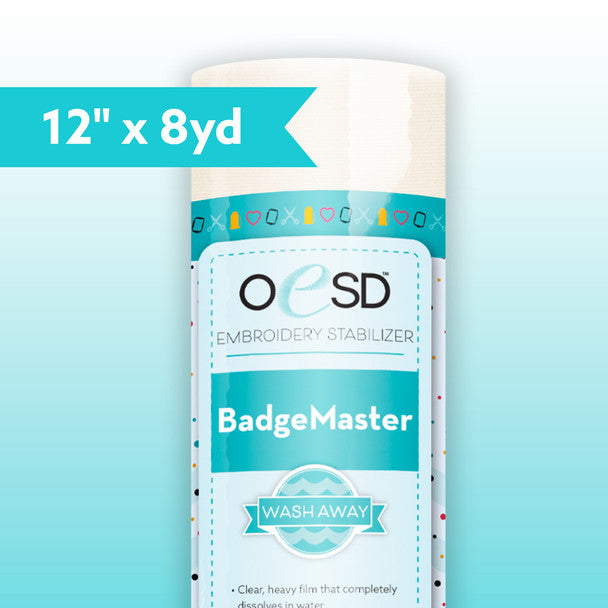 OESD Badgemaster AquaFilm 12" x 8 yards