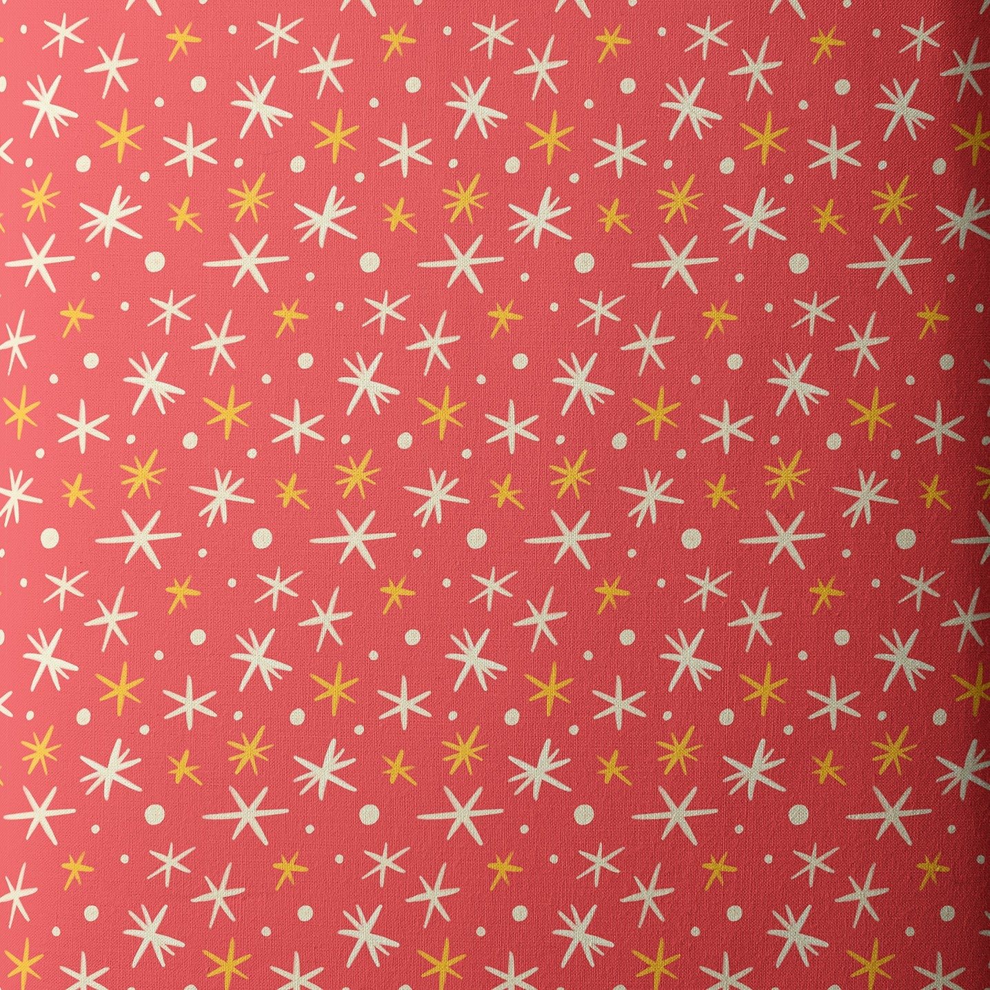 BRIGHT HOLIDAY First Flurries Red Yardage