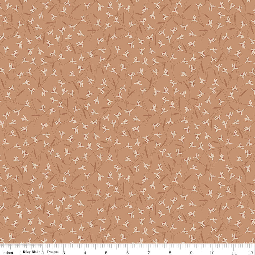 THREADS OF GRACE Snow Drop Clay Yardage