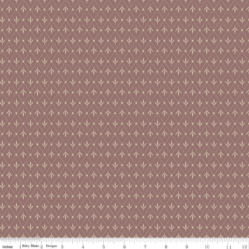 THREADS OF GRACE Ivy Marsala Yardage