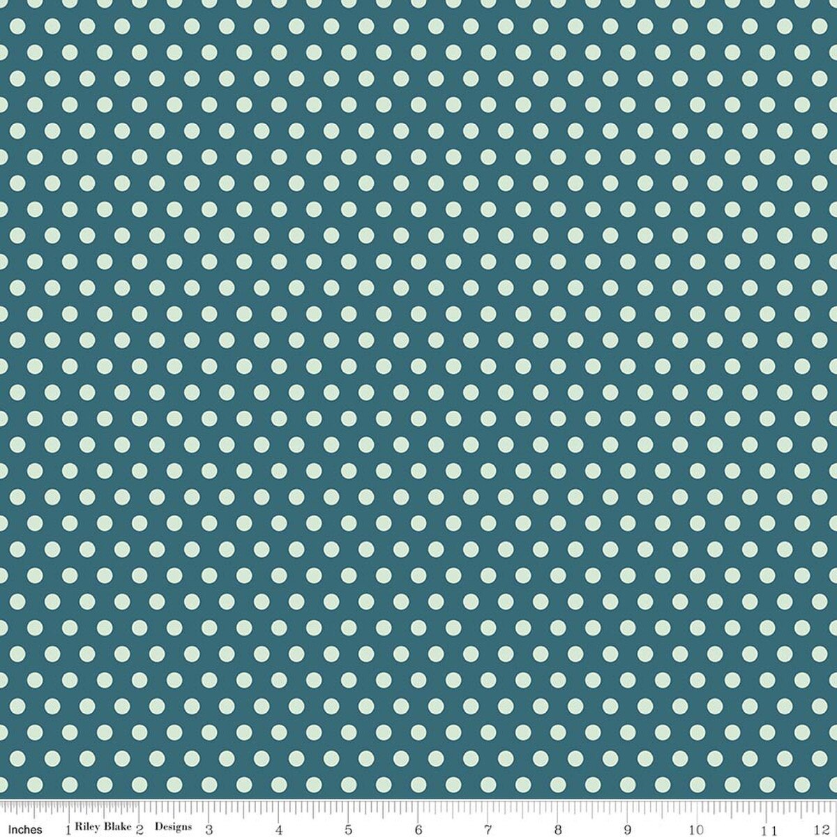 SERENDIPITY 2 Dots Raindrop Yardage