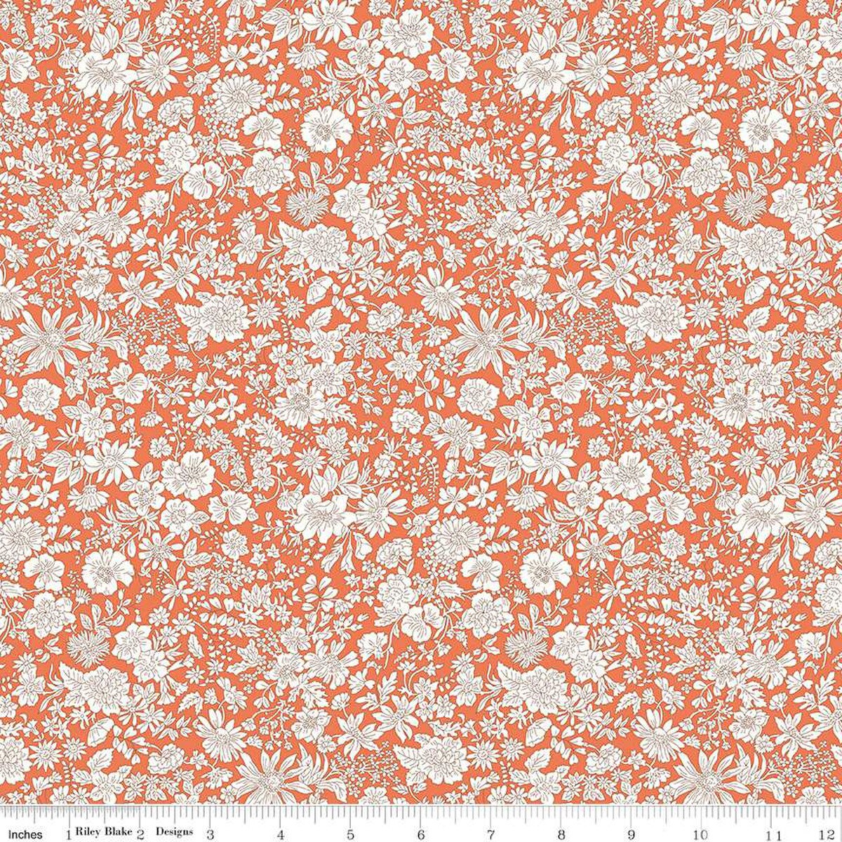 EMILY BELLE Tangerine Yardage