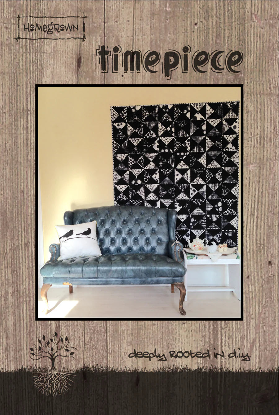 Time Piece Pattern Digital Download