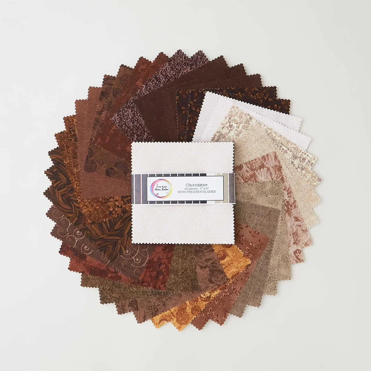 I'VE GOT HUE, BABE Chocolatier 5" Charm Pack