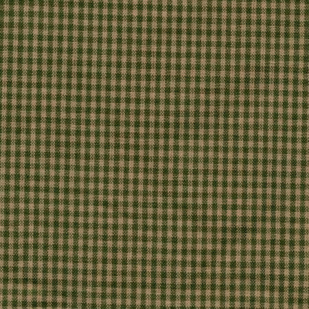 Tea Towel Homespun Mini Check Sage/Tea Dye