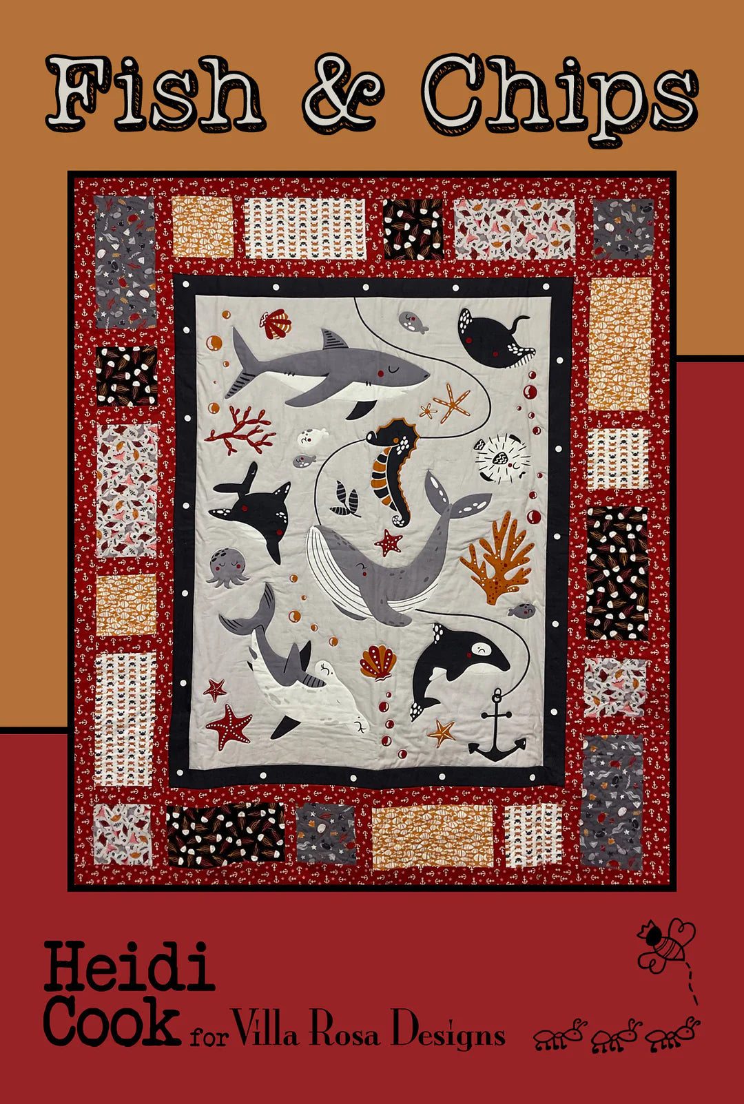 Fish & Chips Pattern Digital Download