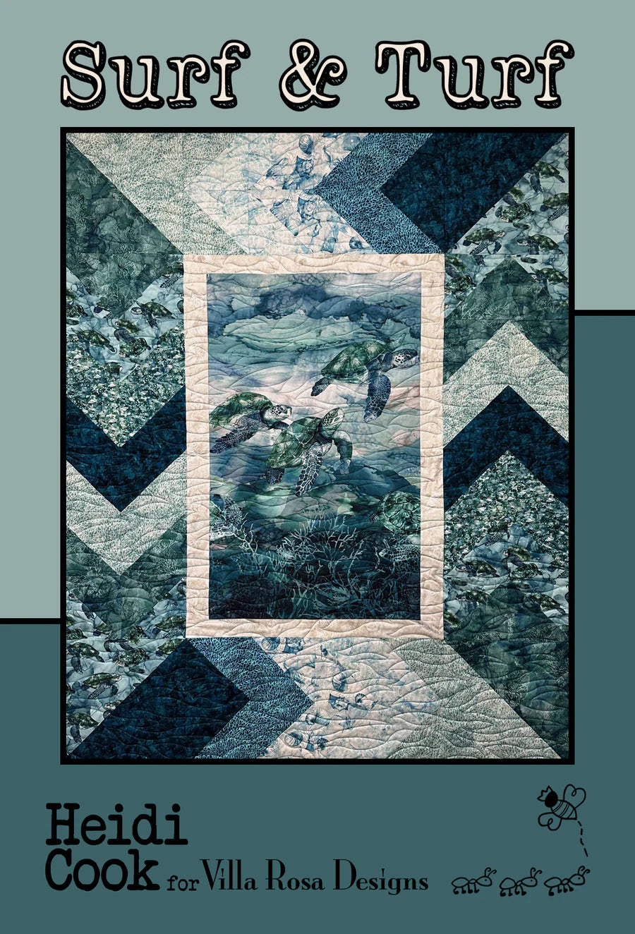 Surf & Turf Pattern Digital Download