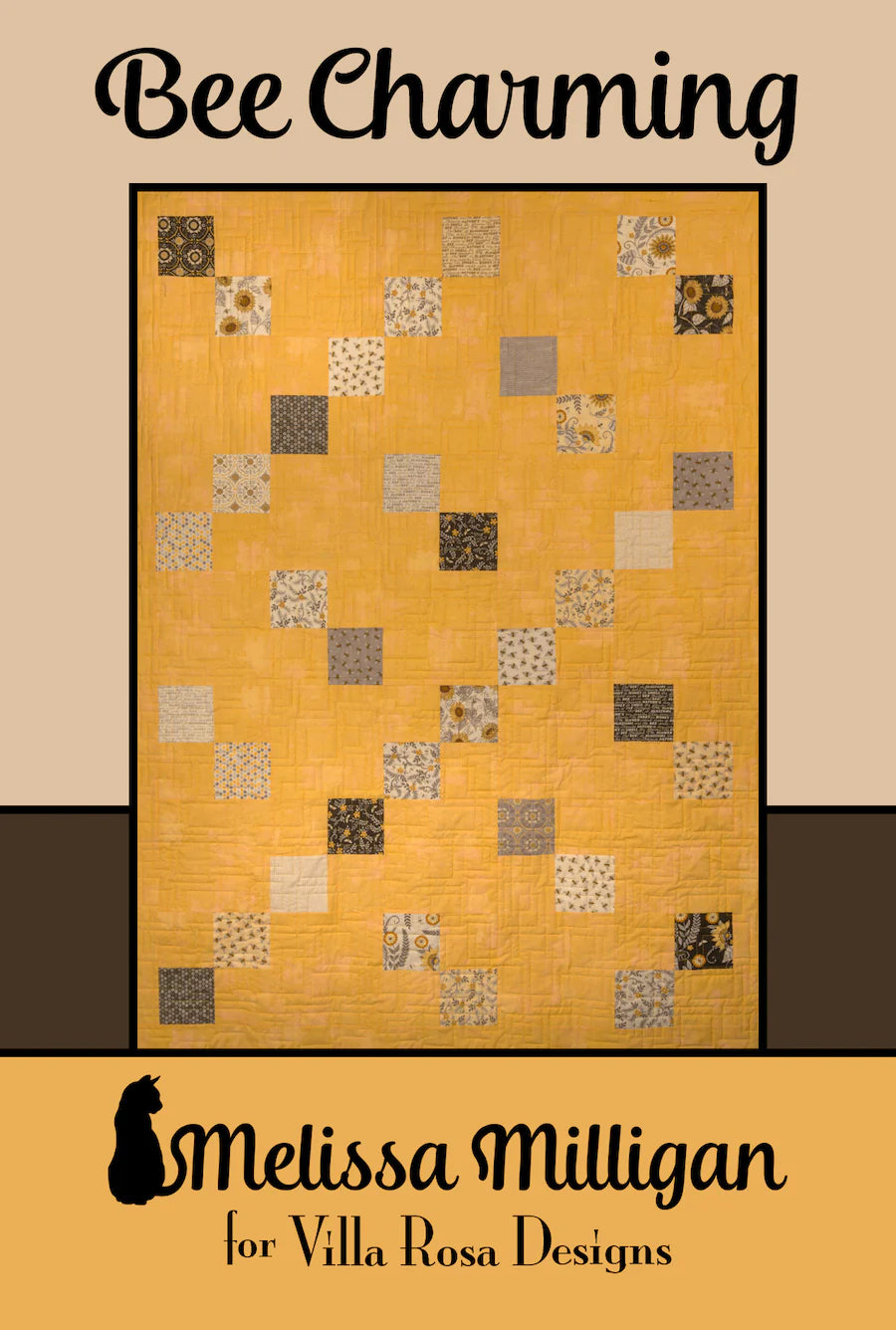 Bee Charming Pattern Digital Download