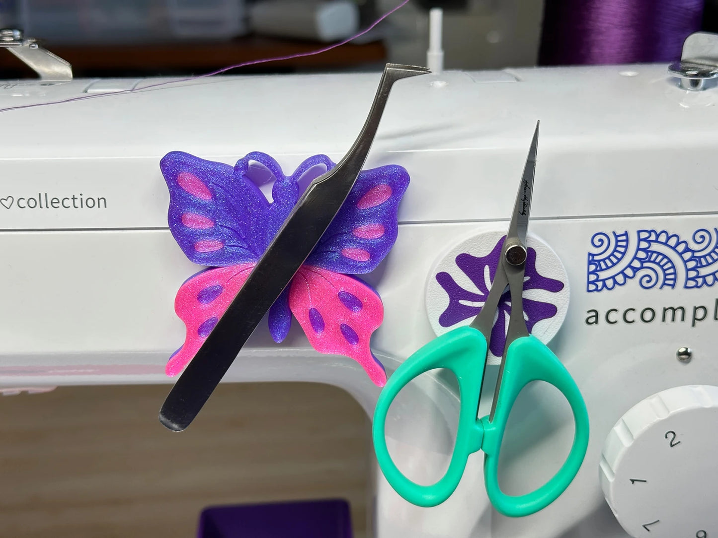 Magnetic Scissor Minder Butterfly