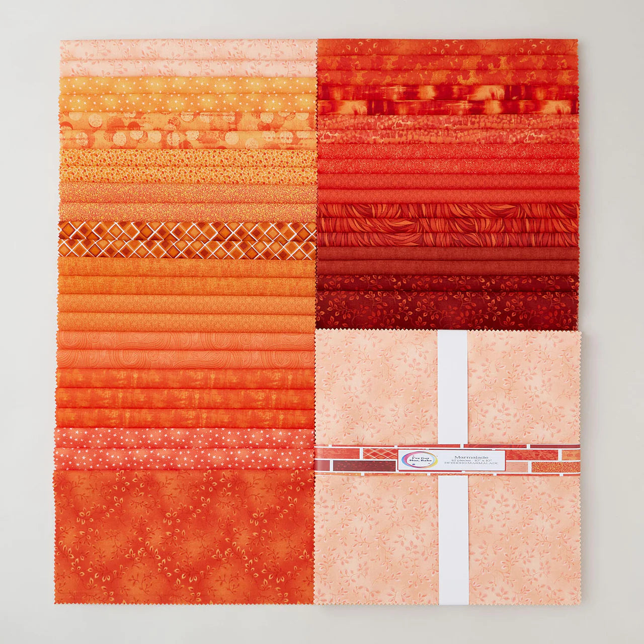 I'VE GOT HUE, BABE Marmalade 10" Charm Pack