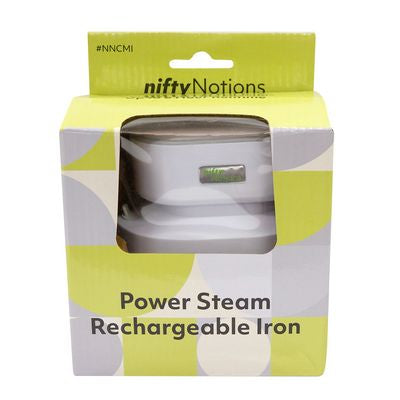 NIFTY NOTIONS Power Steam Rechargeable Iron