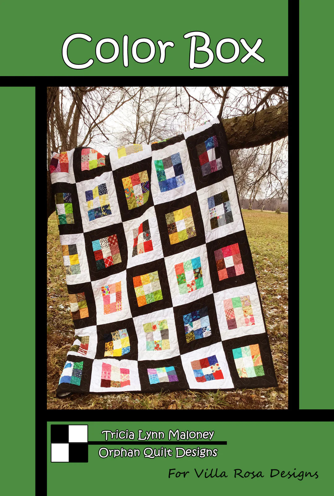 Color Box Pattern Digital Download