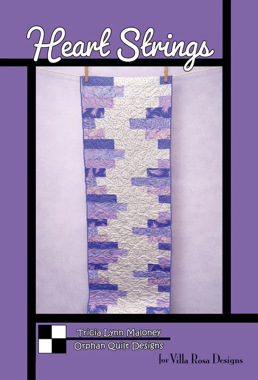 Heart Strings Pattern Digital Download