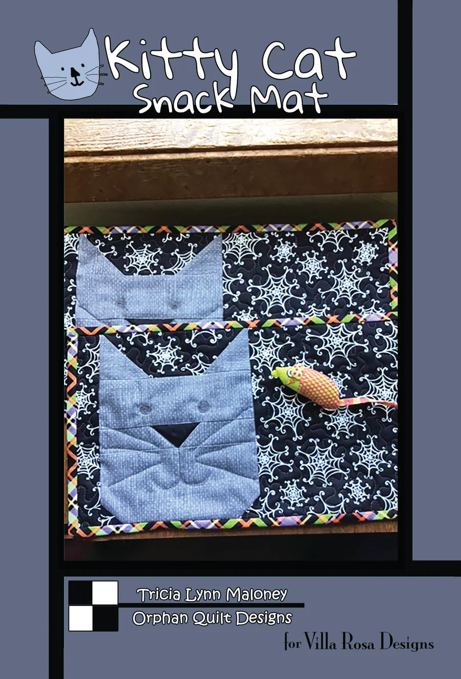 Kitty Cat Snack Mat Pattern Digital Download