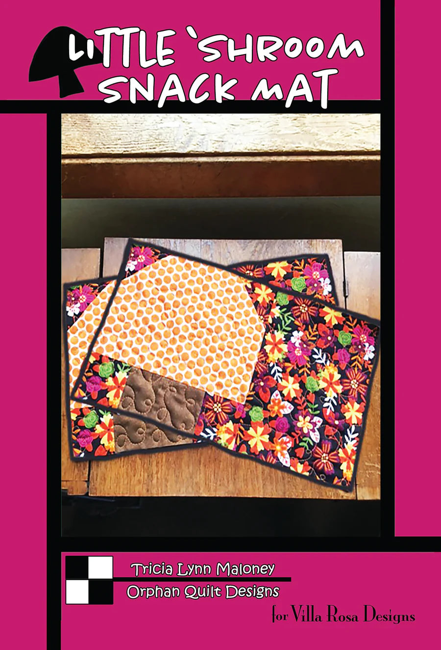 Little 'Shroom Snack Mat Pattern Digital Download