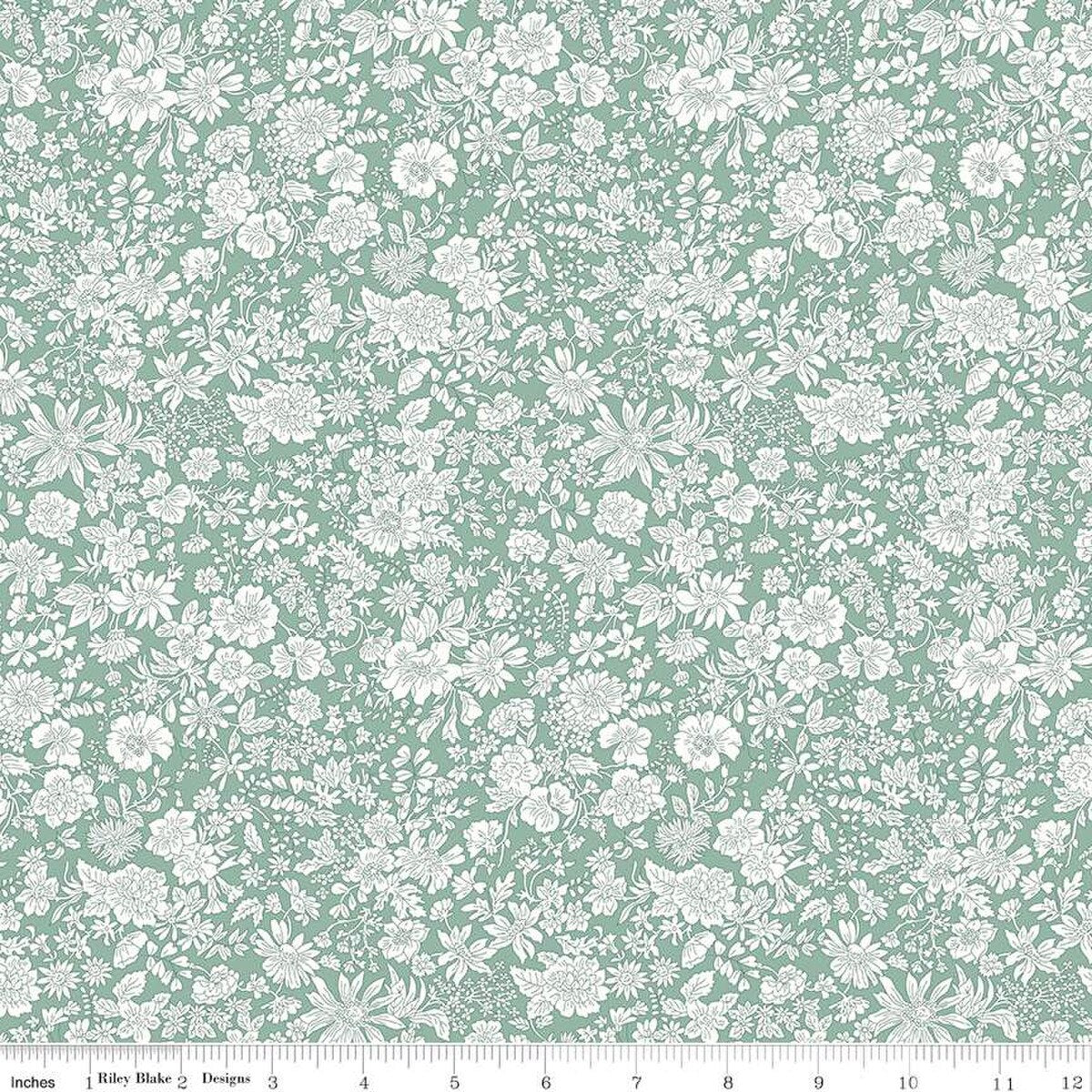 EMILY BELLE Olive Leaf Yardage