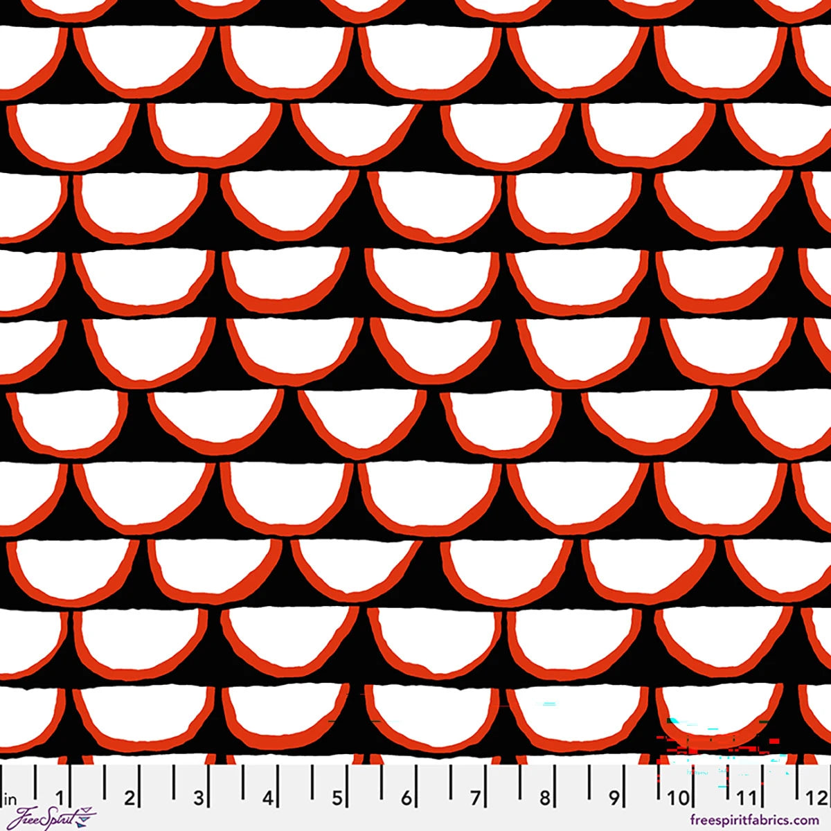 KAFFE COLLECTIVE AUG 2026 Segments - Black Yardage
