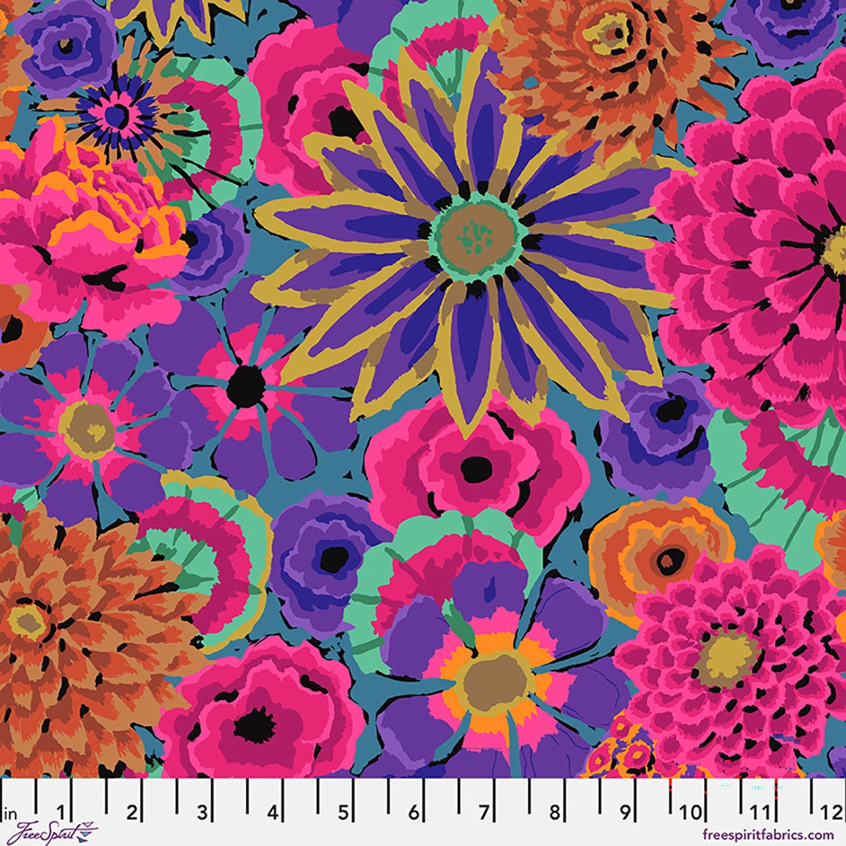 KAFFE COLLECTIVE AUG 2026 Enchanted - Purple Yardage