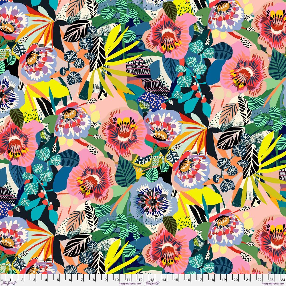 VIBRANT BOTANICA Summer Garden - Multi Yardage