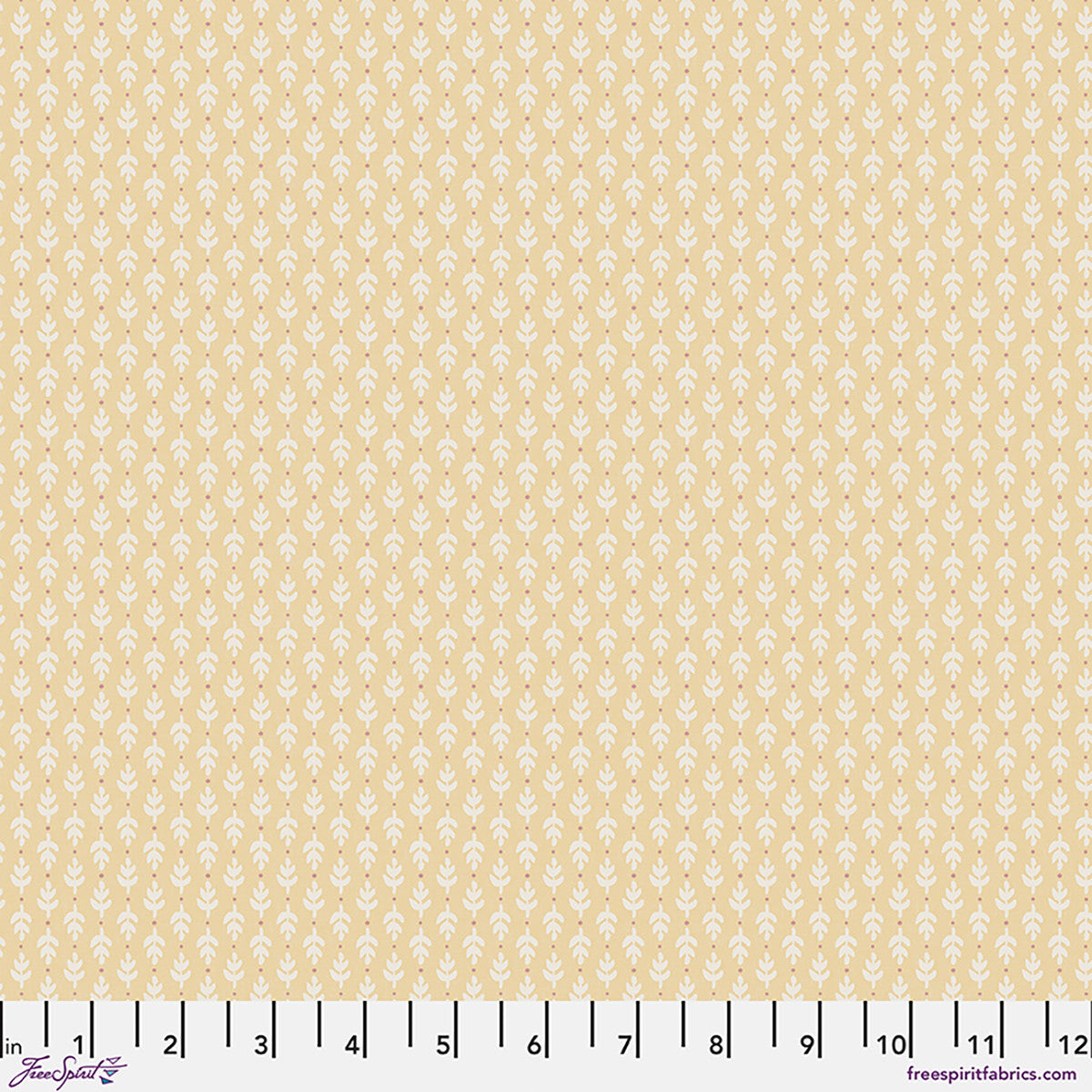 FRENCH FARMHOUSE Paulette - Gold Yardage