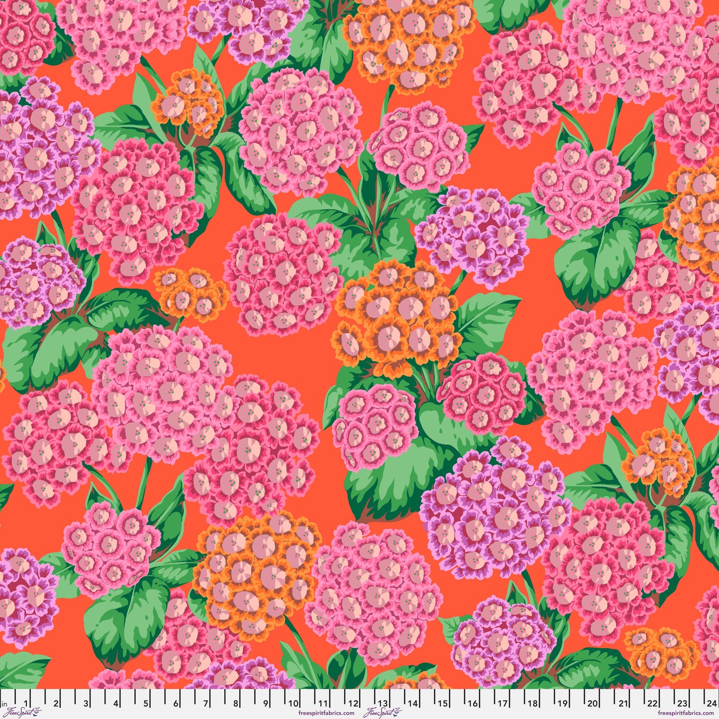 KAFFE FASSETT COLLECTIVE Alpines Red Yardage