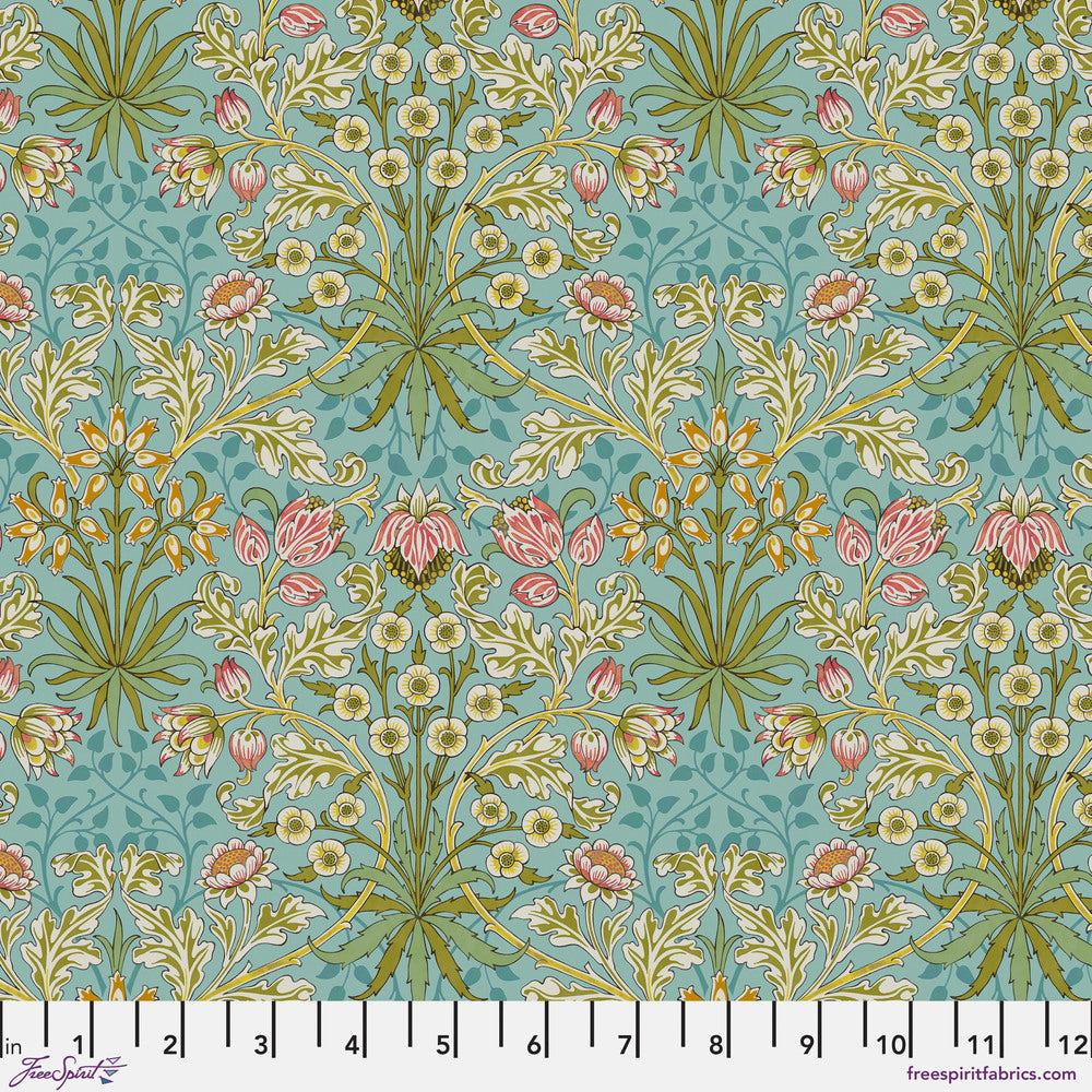 BEDFORD PARK Hyacinth - Mineral Yardage
