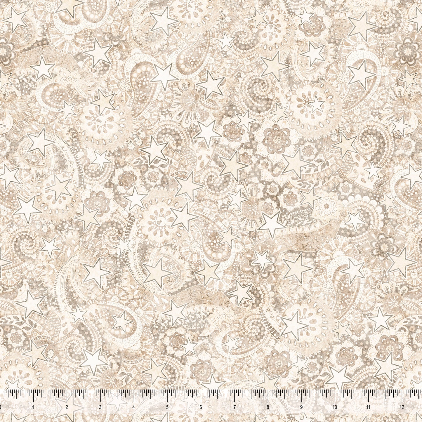 ALL TEXAS SHOP HOP 2026 Paisley Taupe PRE-ORDER