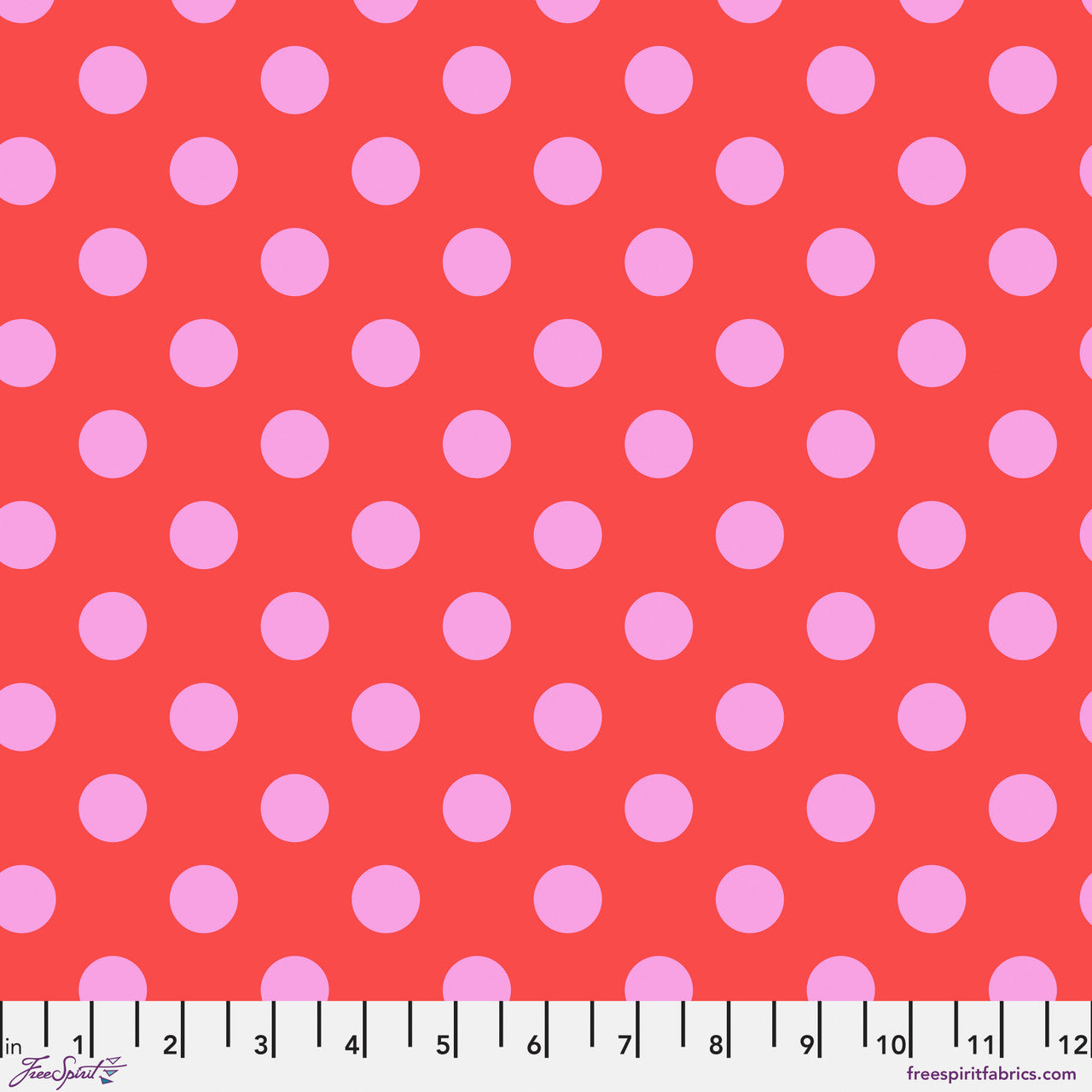 TULA'S TRUE COLORS Pom Pom Poppy Yardage