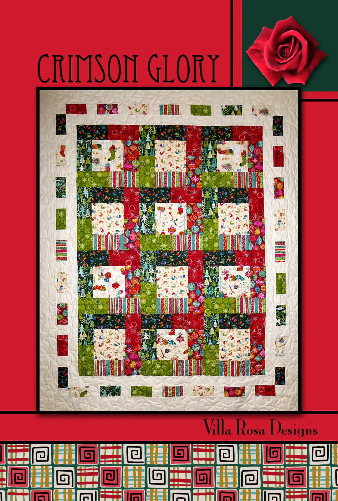 Crimson Glory Pattern Digital Download