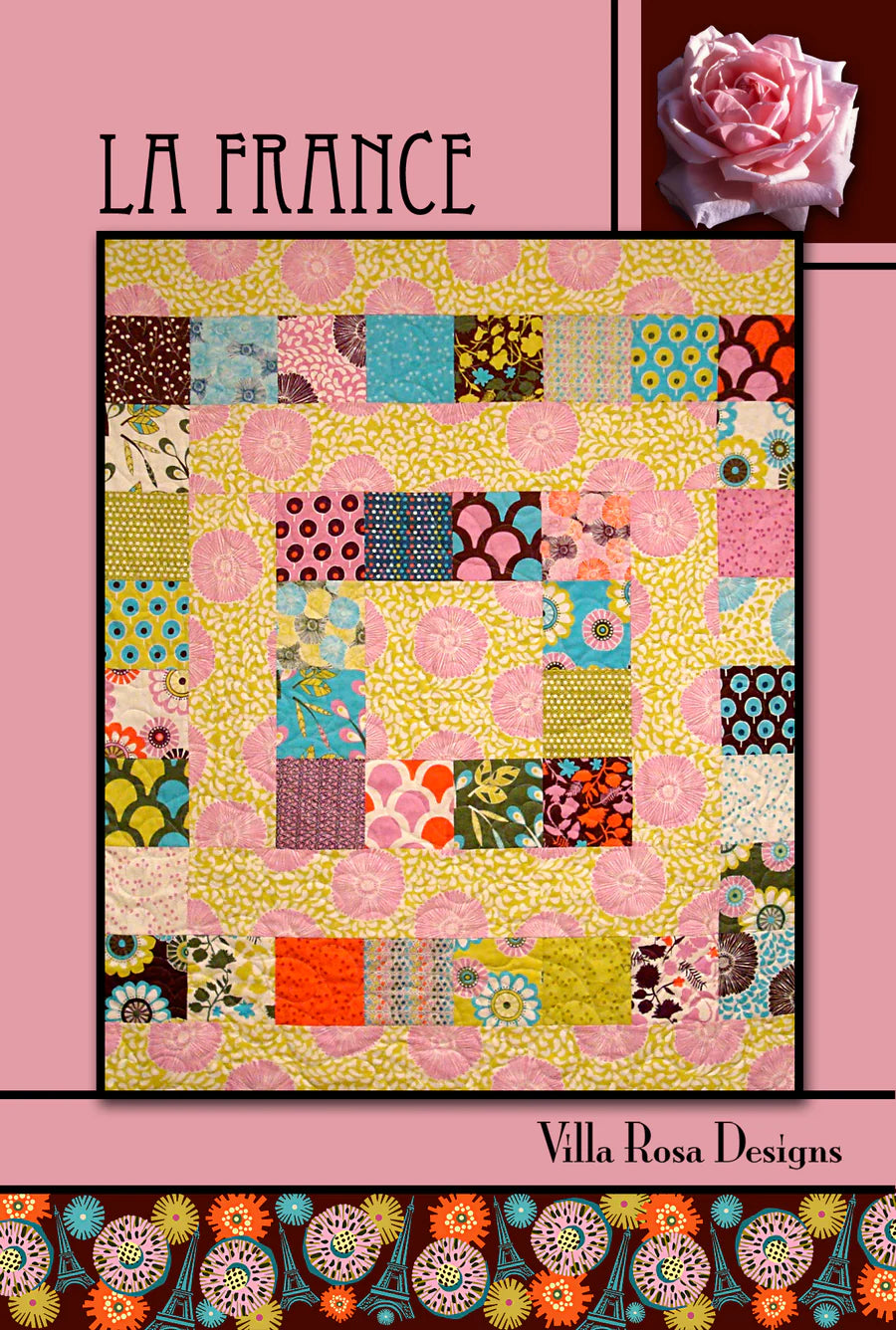 La France Pattern Digital Download