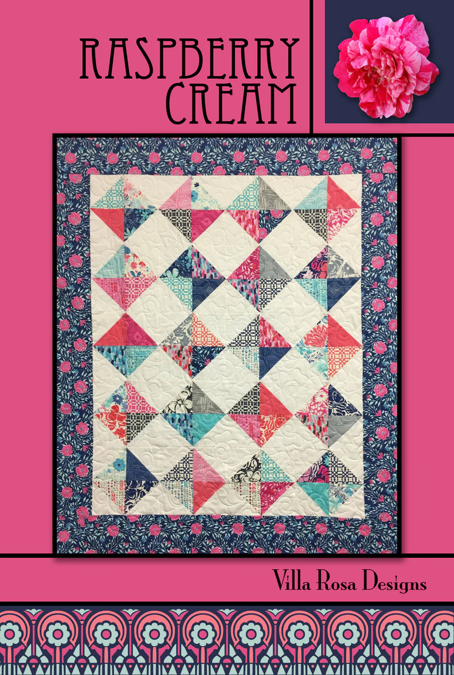 Raspberry Cream Pattern Digital Download