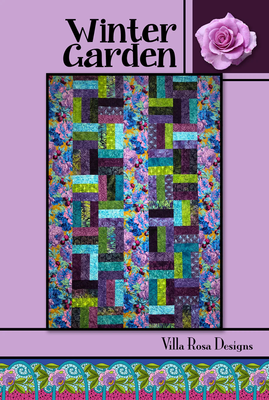 Winter Garden Pattern Digital Download
