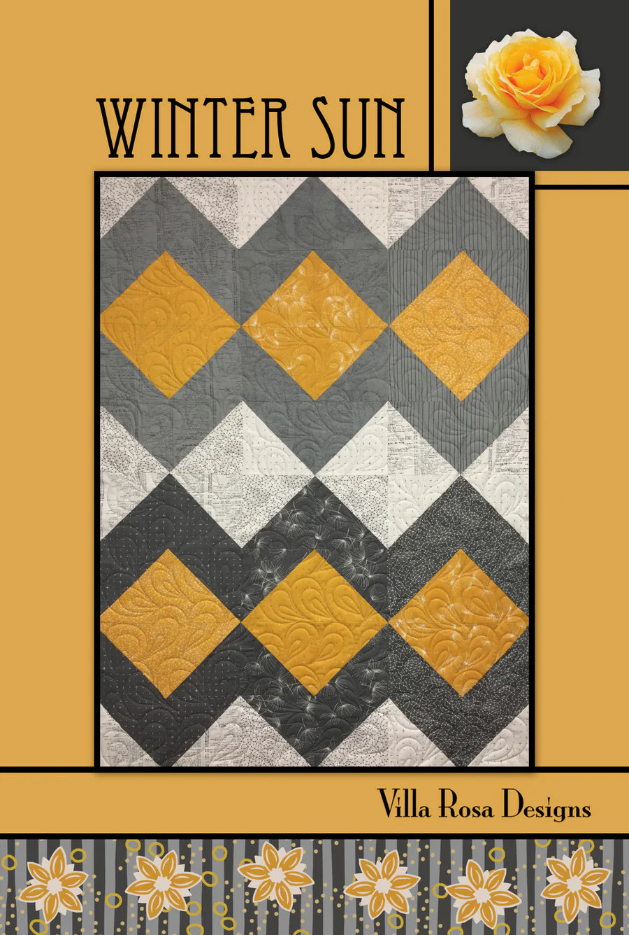 Winter Sun Pattern Digital Download