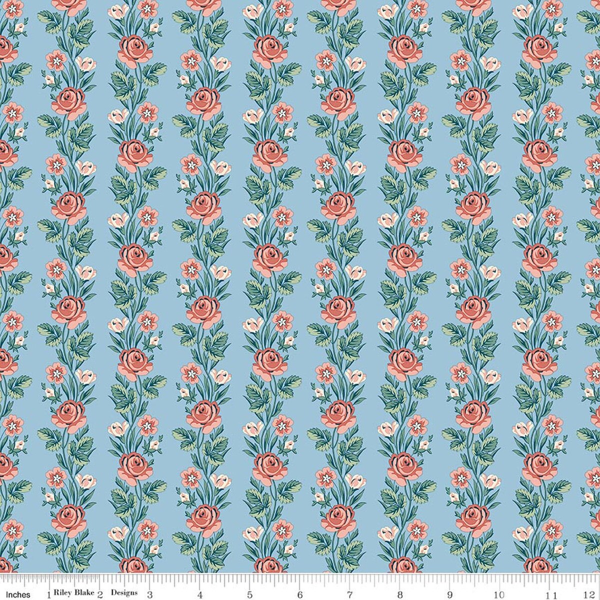 PALACE GARDENS Regal Stripe C Yardage