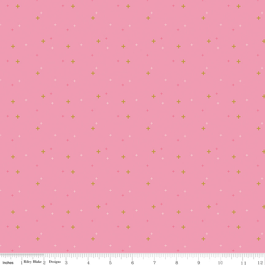 SPARKLER Rose Sparkle Yardage
