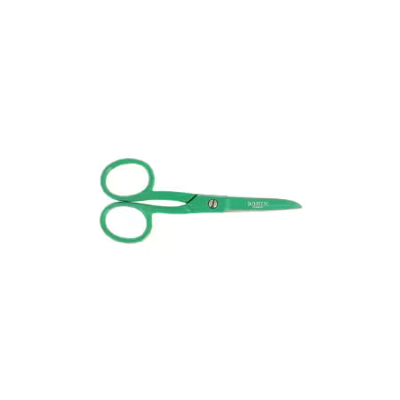 Scissors Color Flat Blades 4 1/2" Green