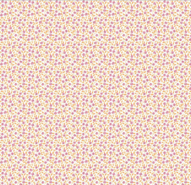 Traditional 30's Flowers Pink