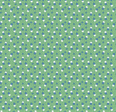 Traditional 30's Dot Green